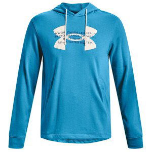 Pánská mikina Under Armour Rival Terry Logo Hoodie Velikost: XL / Barva: modrá