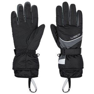 Lyžařské rukavice Loap Rokos Velikost: M / Barva: šedá/černá