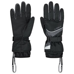 Lyžařské rukavice Loap Rogan Velikost: XS / Barva: šedá/černá