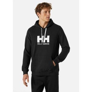 Pánská mikina Helly Hansen Hh Logo Hoodie Velikost: M / Barva: černá