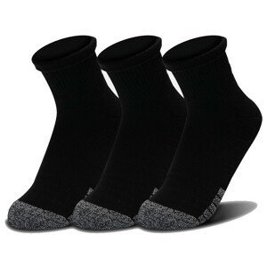 Ponožky Under Armour Heatgear Quarter 3pk Velikost: M / Barva: černá