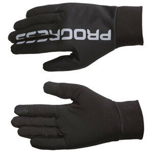 Rukavice Progress Run Gloves Velikost: S / Velikost rukavic: S / Barva: černá