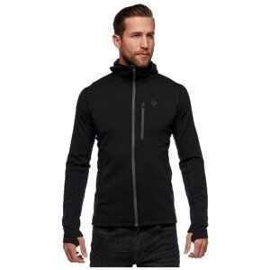 Pánská funkční mikina Black Diamond Coefficient Fleece Hoody Velikost: L / Barva: černá