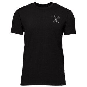 Pánské triko Black Diamond Piolet SS Tee Velikost: XL / Barva: černá