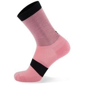 Ponožky Mons Royale Atlas Crew Sock Velikost: S / Barva: růžová/černá