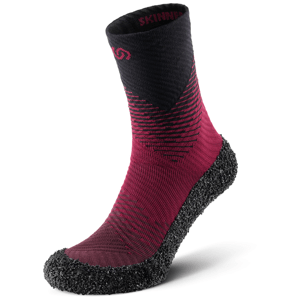 Ponožkoboty Skinners 2.0 Compression Velikost ponožek: 45-46 / Barva: červená