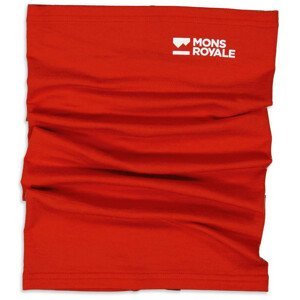 Nákrčník Mons Royale Daily Dose Merino Flex 200 Neckwarmer Barva: červená