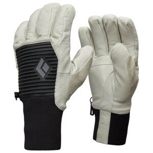 Lyžařské rukavice Black Diamond Session Knit Velikost rukavic: XL / Barva: bílá/černá