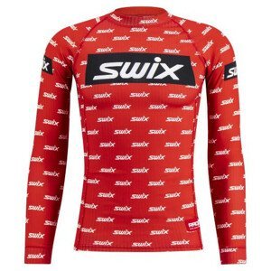 Pánské funkční triko Swix RaceX Velikost: M / Barva: červená/bílá