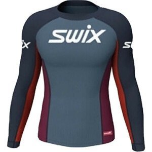 Pánské triko Swix RaceX Velikost: XL / Barva: modrá/červená