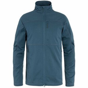 Pánská mikina Fjällräven Abisko Lite Fleece Jacket M Velikost: XL / Barva: modrá