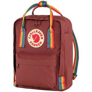 Batoh Fjällräven Kånken Rainbow Mini Barva: červená