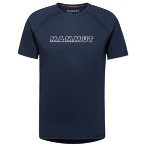 Pánské triko Mammut Selun FL T-Shirt Men Logo Velikost: M / Barva: modrá