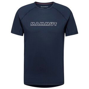 Pánské triko Mammut Selun FL T-Shirt Men Logo Velikost: XXL / Barva: modrá