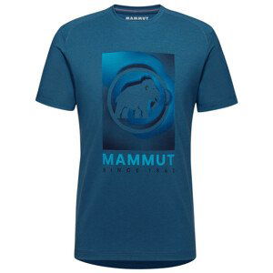 Pánské triko Mammut Trovat T-Shirt Men Mammut Velikost: XXL / Barva: modrá