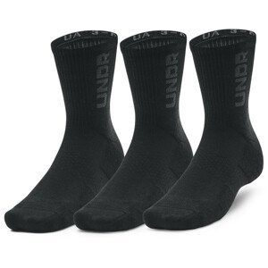 Sada ponožek Under Armour 3-Maker 3pk Mid-Crew Velikost ponožek: 42,5-47 / Barva: černá