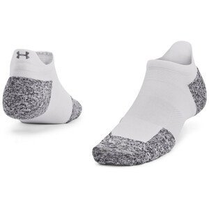 Ponožky Under Armour AD Run Cushion 1pk NS Tab Velikost ponožek: 47,5 - 50,5 / Barva: bílá
