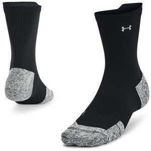 Ponožky Under Armour AD Run Cushion 1pk Mid Velikost ponožek: 42,5-47 / Barva: bílá