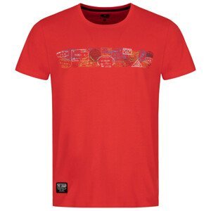 Pánské triko Loap Bolton Velikost: L / Barva: červená