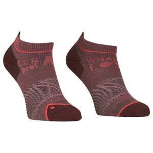 Dámské ponožky Ortovox Alpine Light Low Socks W Velikost ponožek: 35-38 / Barva: růžová/fialová