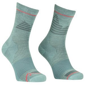 Dámské ponožky Ortovox Alpine Pro Comp Mid Socks W Velikost ponožek: 35-38 / Barva: modrá/šedá