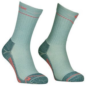 Dámské ponožky Ortovox Hike Classic Mid Socks W Velikost ponožek: 35-38 / Barva: světle modrá