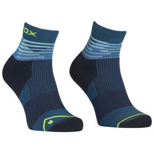 Pánské ponožky Ortovox All Mountain Quarter Socks M Velikost ponožek: 39-41 / Barva: modrá