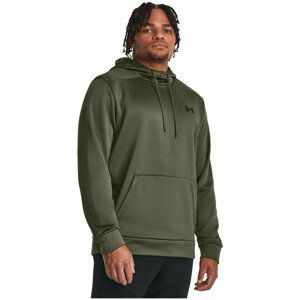 Pánská mikina Under Armour Armour Fleece Hoodie Velikost: XXL / Barva: tmavě zelená