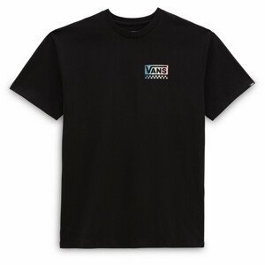 Pánské triko Vans Global Stack-B Velikost: M / Barva: černá