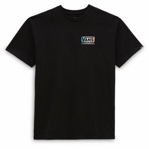 Pánské triko Vans Global Stack-B Velikost: L / Barva: černá