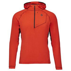 Pánská funkční mikina Black Diamond Alpenglow Pro Hoody Velikost: XL / Barva: oranžová