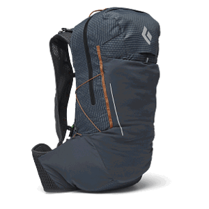 Batoh Black Diamond Pursuit Backpack 30 L Velikost zad batohu: M / Barva: černá/hnědá