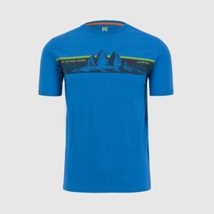 Pánské triko Karpos Giglio T-Shirt Velikost: M / Barva: modrá
