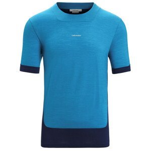 Pánské funkční triko Icebreaker Men ZoneKnit™ SS Tee Velikost: M / Barva: modrá