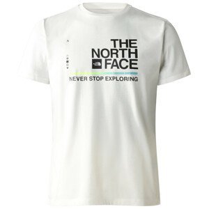 Pánské triko The North Face Foundation Graphic Tee S/S Velikost: M / Barva: bílá
