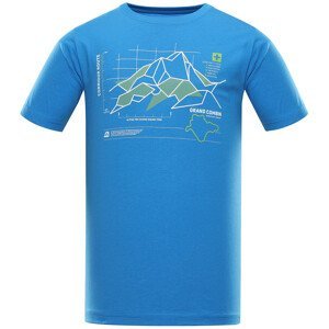 Pánské triko Alpine Pro Dafot Velikost: L / Barva: modrá