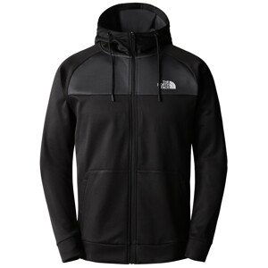 Pánská mikina The North Face Reaxion Fleece F/Z Hoodie Velikost: M / Barva: černá/šedá