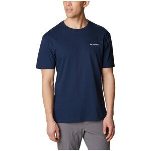 Pánské triko Columbia North Cascades™ Short Sleeve Tee Velikost: M / Barva: modrá