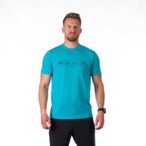 Pánské tričko Northfinder Jeremy Velikost: XXL / Barva: světle modrá