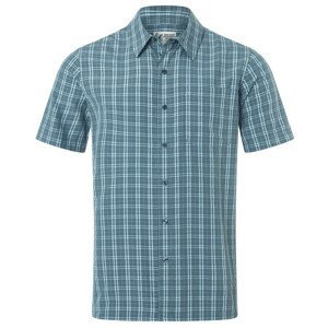 Pánská košile Marmot Eldridge Novelty Classic SS Velikost: L / Barva: modrá/bíla