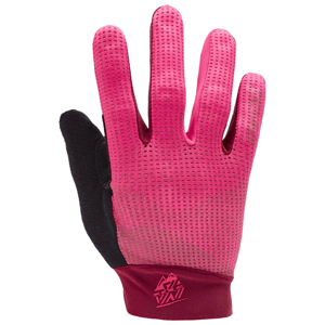 Dětské cyklistické rukavice Silvini Calvi Velikost rukavic: 9-10 / Barva: růžová/fialová