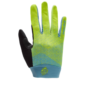 Dětské cyklistické rukavice Silvini Calvi Velikost rukavic: 9-10 / Barva: modrá/žlutá
