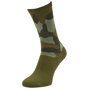 Ponožky Silvini Calitre Velikost ponožek: 42-44 / Barva: zelená/hnědá