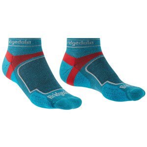 Pánské ponožky Bridgedale Trail Run UL T2 CS Low Velikost ponožek: 40-43 / Barva: modrá