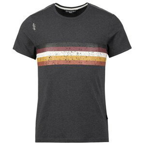 Pánské tričko Chillaz Stripes Grunge Velikost: M / Barva: tmavě šedá
