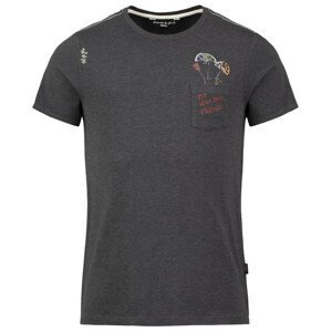 Pánské tričko Chillaz Pocket Friends Velikost: M / Barva: tmavě šedá