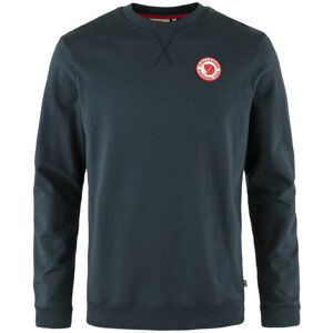 Pánská mikina Fjällräven 1960 Logo Badge Sweater Velikost: L / Barva: tmavě modrá