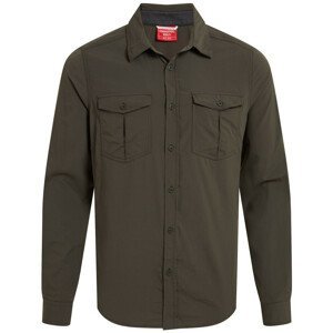 Pánská košile Craghoppers NL Eiger LS Shirt Velikost: XL / Barva: hnědá