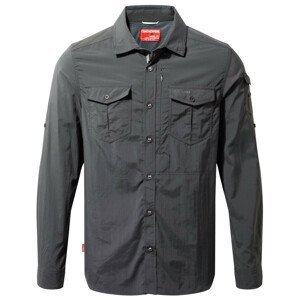 Pánská košile Craghoppers NL Adv LS Shirt Velikost: XL / Barva: šedá