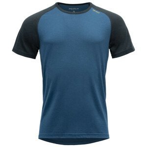 Pánské funkční triko Devold Jakta Merino 200 T-Shirt Velikost: L / Barva: modrá